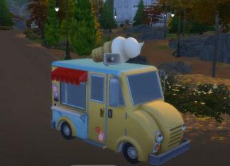 Мод «Грузовичок с мороженным» от Ferdiana для Sims 4 Мод «Грузовичок с мороженным» от Ferdiana для Sims 4