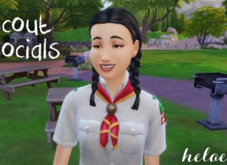 Мод «Новые взаимодействия для скаутов» от helaene для Sims 4 Мод «Новые взаимодействия для скаутов» от helaene для Sims 4