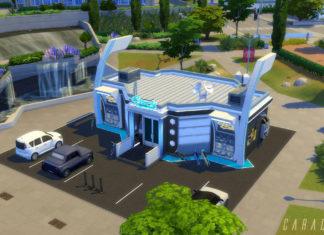 Интернет-кафе от Caradriel для Sims 4 Интернет-кафе от Caradriel для Sims 4