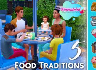 Мод «Традиции для гурманов» от Caradriel для Sims 4 Мод «Традиции для гурманов» от Caradriel для Sims 4