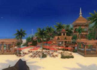 Аквапарк «Очаровательный пляж» от bradybrad7 для Sims 4 Аквапарк «Очаровательный пляж» от bradybrad7 для Sims 4