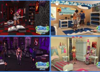 Набор мебели для подростков Teen Style Stuff от Simsi45 для Sims 4 Набор мебели для подростков Teen Style Stuff от Simsi45 для Sims 4