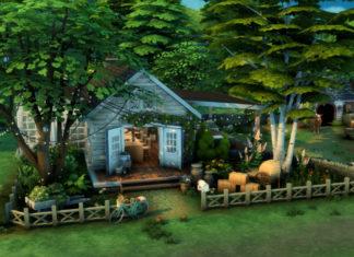 Жилой дом для расширения «Загородная жизнь» от giuliabuilds для Sims 4 Жилой дом в для расширения «Загородная жизнь» от giuliabuilds для Sims 4