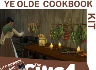 Мод «Средневековая кулинария и жизнь или Olde Cookbook Kit» от Littlbowbub для Sims 4 Мод «Средневековая кулинария и жизнь или Olde Cookbook Kit» от Littlbowbub для Sims 4