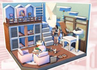 Набор комнат для молодёжи от paszerine для Sims 4 Набор комнат для молодёжи от paszerine для Sims 4
