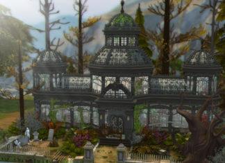 Общественный участок Викторианский заброшенный сад от ariafaeyt для Sims 4 Общественный участок Викторианский заброшенный сад от ariafaeyt для Sims 4