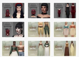 Sims 4: Лучшая одежда для взрослых от создателей CC Sims 4: Лучшая одежда для взрослых от создателей CC