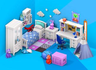 Набор детской мебели «Мечты» от MAX20 для Sims 4 Набор детской мебели «Мечты» от MAX20 для Sims 4