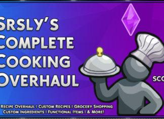 Мод «Полная переработка кулинарии 6.1 или Srsly’s Complete Cooking Overhaul» от SrslySims для Sims 4 Мод «Продвинутая кулинария или Srsly’s Complete Cooking Overhaul» от Srsly для Sims 4