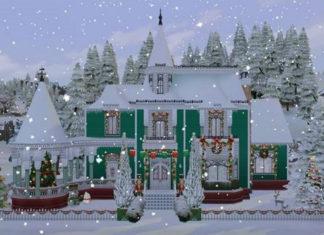 Подборка праздничных домов от разных авторов для Sims 4 Подборка праздничных домов от разных авторов для Sims 4