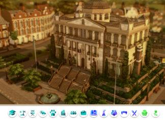 Участок Университетская библиотека от awingedllama для Sims 4 Участок Университетская библиотека от awingedllama для Sims 4