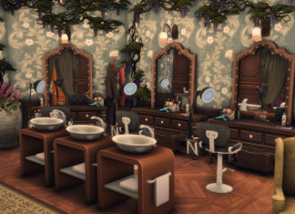 Винденбургский Спа-салон от moonlightowl-es для Sims 4 Винденбургский Спа-салон от moonlightowl-es для Sims 4