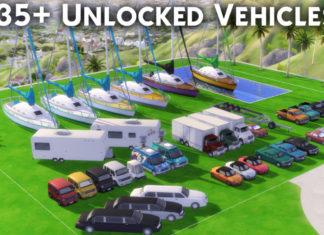 Разблокированный транспорт Sims 4 от Nando Разблокированный транспорт Sims 4 от Nando