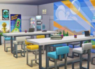Старшая школа Ньюкреста от catsaar для Sims 4 Средняя школа Ньюкреста от catsaar для Sims 4