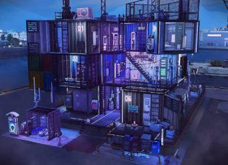 Жилой дом Cyberpunk Container от yukihyo6121 для Sims 4 Жилой дом Cyberpunk Container от yukihyo6121 для Sims 4