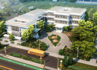Старшая школа Fine Arts от paszerine для Sims 4 Старшая школа Fine Arts от paszerine для Sims 4
