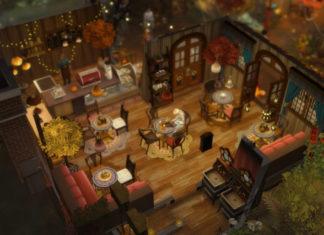 Кафе-бар «Магический город» от paprykeria для Sims 4 Кафе-бар «Магический город» от paprykeria для Sims 4