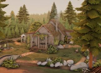 Жилой дом Домик оборотней от katjiesimmer для Sims 4 Жилой дом Домик оборотней от katjiesimmer для Sims 4