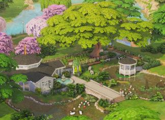Парк Магнолия от pixelateddust для Sims 4 Парк Магнолия от pixelateddust для Sims 4