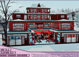 Торговая улица Комореби от MikkiMur для Sims 4 Торговая улица Комореби от MikkiMur для Sims 4