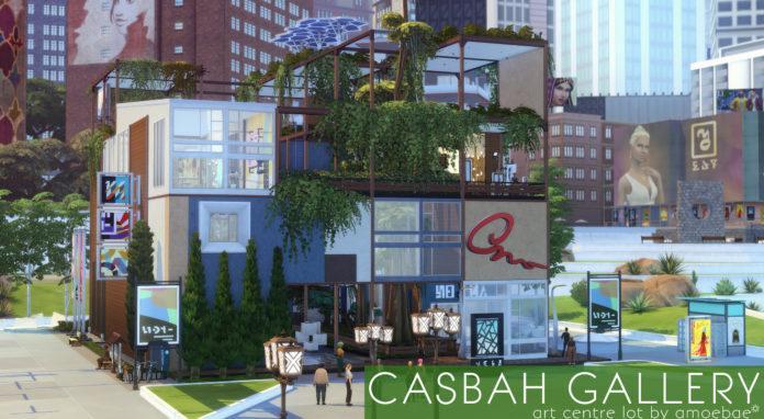 Художественная галерея/музей от amoebae для Sims 4 Художественная галерея/музей от amoebae для Sims 4