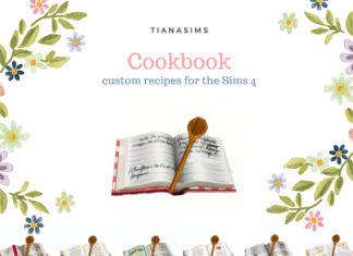 Мод «Поваренная книга TianaSims» от Tiana для Sims 4 Мод «Поваренная книга TianaSims» от Tiana для Sims 4