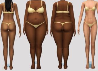 Большой набор для замены дефолтный скинов от разных авторов для Sims 4 Большой набор для замены дефолтный скинов от разных авторов для Sims 4