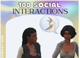 Мод «100+ взаимодействий общения» от Maplebell для Sims 4 Мод «100+ взаимодействий общения» от Maplebell для Sims 4