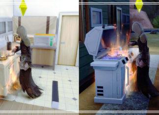 Как быстро создать пожар в Sims 4 Как подготовить и создать пожар в Sims 4