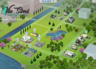 Полная застройка Ньюкреста от viasims для Sims 4 Полная застройка Ньюкреста от viasims для Sims 4