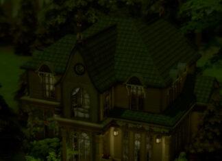 Жилой дом Вампирское логово от lollisimsi для Sims 4 Жилой дом Вампирское логово от lollisimsi для Sims 4
