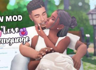 Мод «Язык любви» от Sasha’s Space для Sims 4 Мод «Язык любви» от Sasha's Space для Sims 4